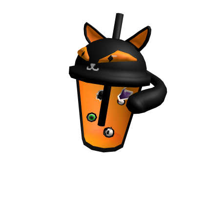 🎃HALLOWEEN🎃 cute black cat drink!