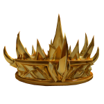 (CODE: GY2) 24K Gold Diadem Crown