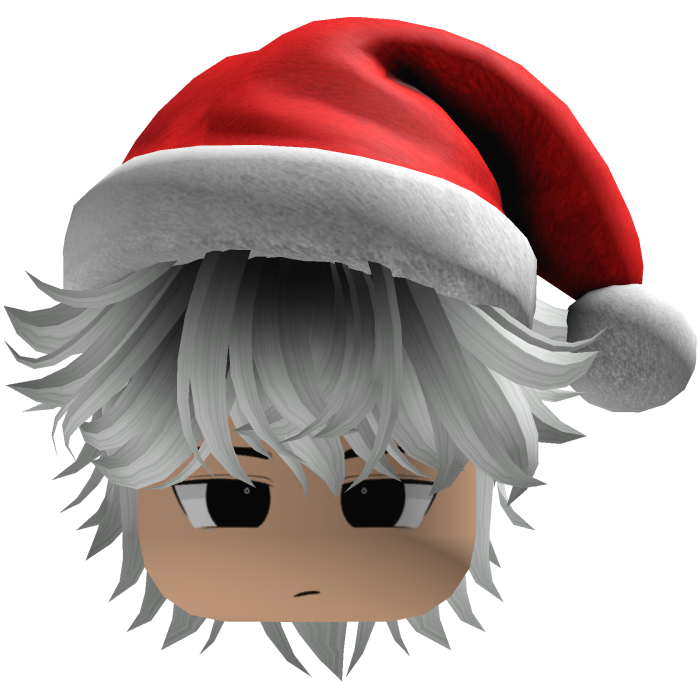 Beautiful hair Christmas beret (White-black)