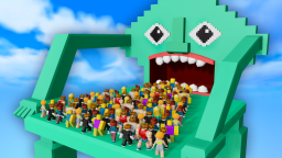 100 graczy wchodzi do Brainrot