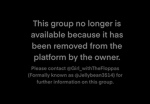 Group no longer available