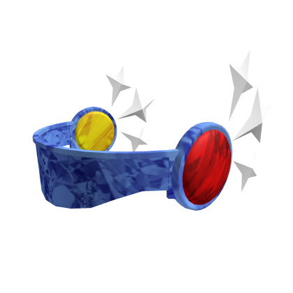 Diamond Blue 6 Stars Visor