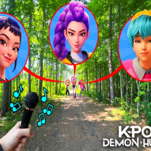 Jump To Meet KPop Demon Hunters 🎤