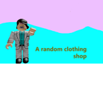 random clothing shop here!