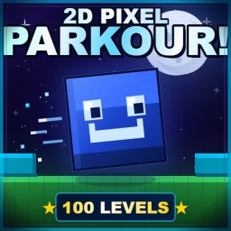 ⭐NEW! 🌙 2D Pixel Parkour 100 Levels [BETA] icon