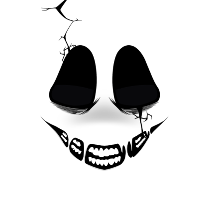 Gaster Face Creepy Roblox decal