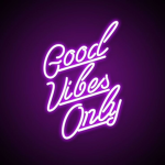 GOOD VIBES ONLY BADDIES BADDIES. POSE FOR ME.