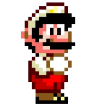 SMW Fire Mario Roblox decal
