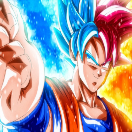 anime-Dragon-Ball-Super-Saiyan-God-warrior-Son-Gok Roblox decal