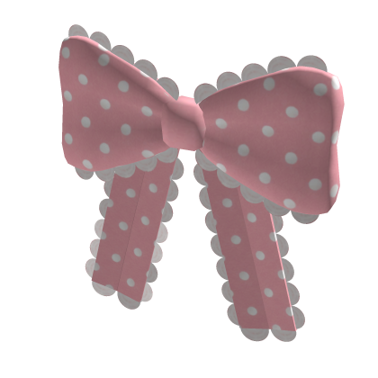 Pink Coquette Bow for Korblox