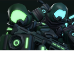Toxic gunner and sled’s group