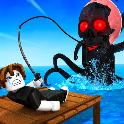Scary Fishing 🎣👻 official Roblox game thumbnail
