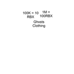 Ghxsts Clothing