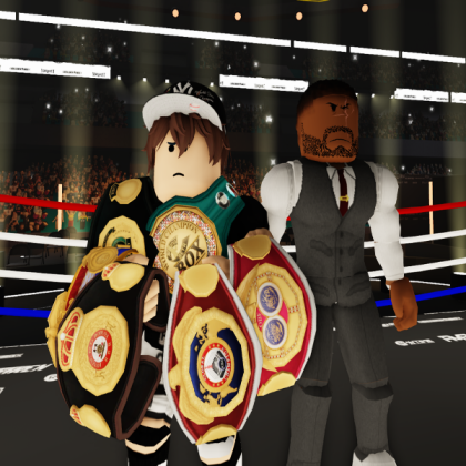 Jin Sakai Undisputed Featherweight Champion Roblox decal