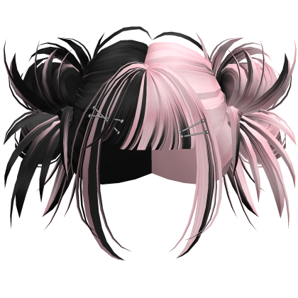 Scene Hyperpop Rave Buns (Black&Pink)