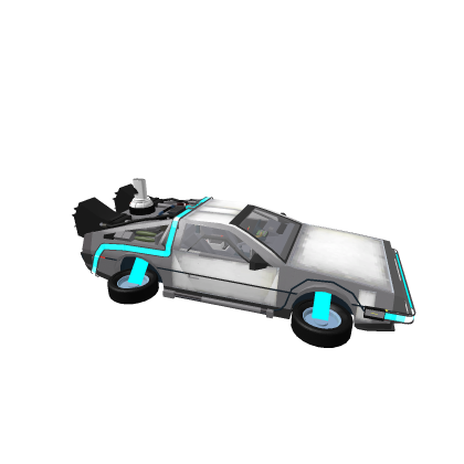 Back To The Future bttf Flying Delorean