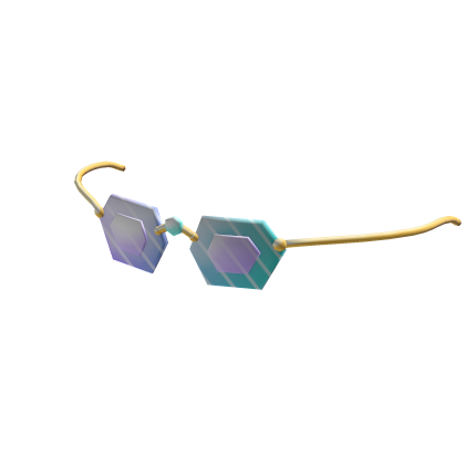 Crystal Prism Rimless Shades