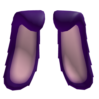 Purple Floppy Bunny Ears
