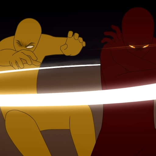 Animation Battlegrounds (beta 1 jun and shinji) official Roblox game thumbnail