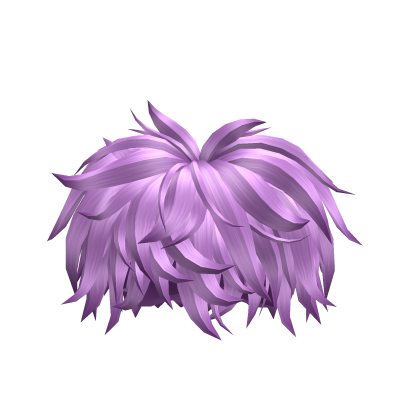 Roblox Item Messy Purple Boy Hair