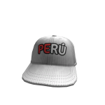 Trucker's peru cap white
