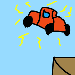 Drive Really Fast And Jump Over Pits!