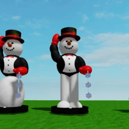 gemmy snowman in roblox icon