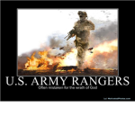 Battling Army Of Fighters.