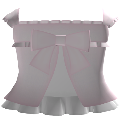 ♡ ꒱ sweet pink ruffled babydoll dress with bow