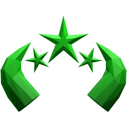 Green Star Gem Horns