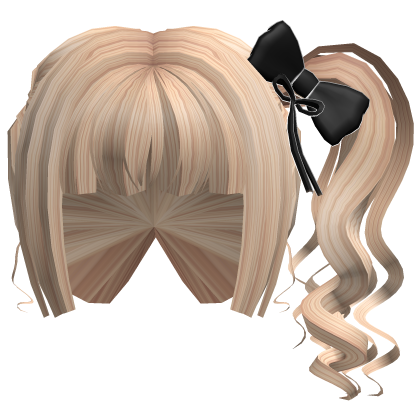 Cutie Side Hime Cut Pigtail - Blonde Roblox item