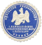 Infanterie-Regiment „Bremen“ (1. Hanseatisches) Nr