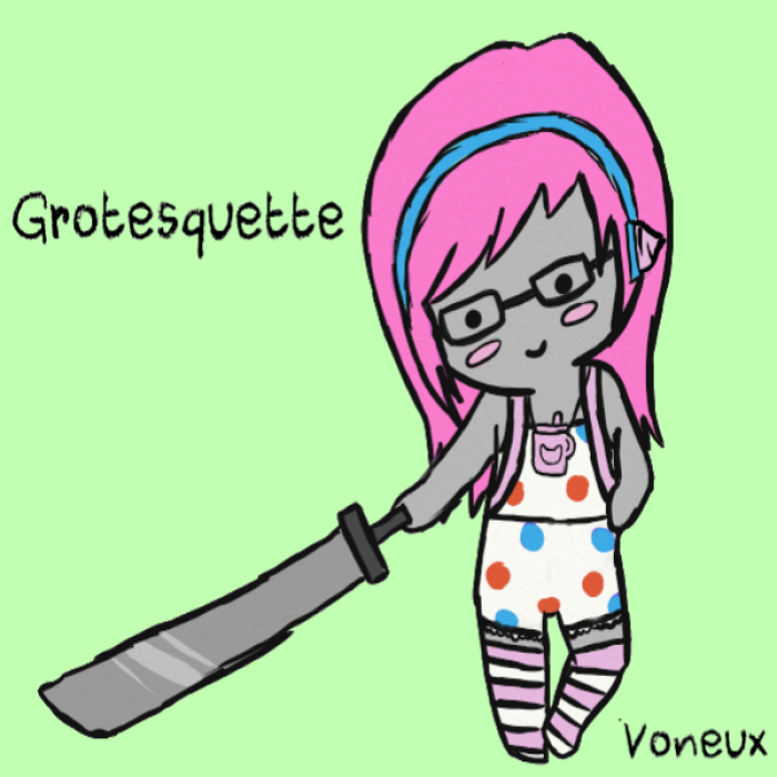 Grotesquette's Chibi Roblox decal