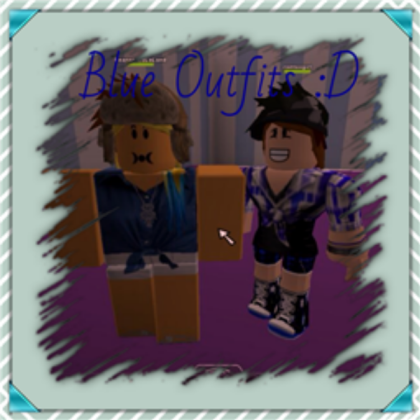 Blue Outfits! Roblox decal