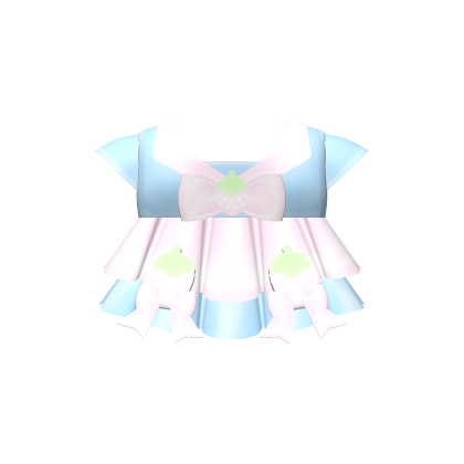 light blue sailor dress kawaii strawberry