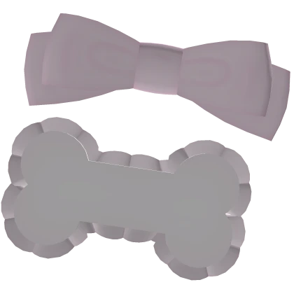 𐔌⋆ ୭ ˚. sleepy puppy hair clip in pink ꒱ Roblox item render
