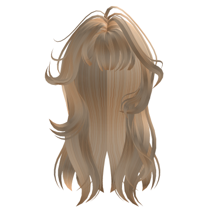 Blonde Wispy Long Layered Hair Roblox item