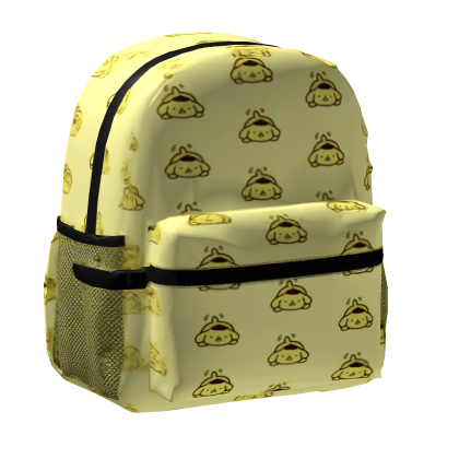 Pompompurin Golden Bear Backpack Roblox item