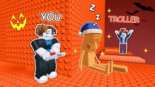 [🎃] Don't wake the brainrot Tower🖐