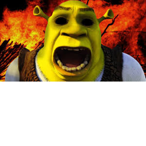 Giant shrek horror