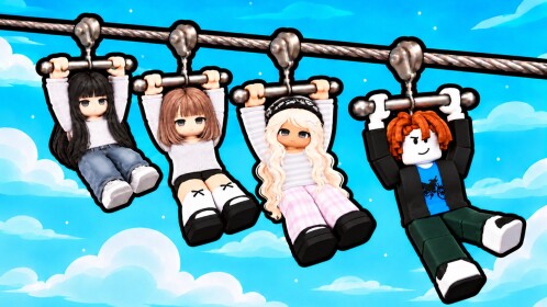 Zipwire를 사용하여 악당들을 구출하세요! [🧪포션 드롭]