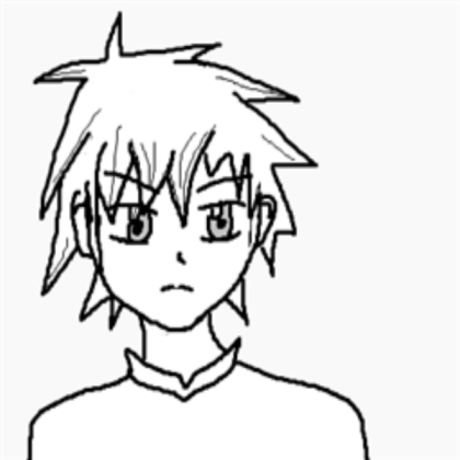 My First Attempts at Manga/ Anime Roblox decal