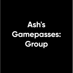 Ash's Gamepasses | Group