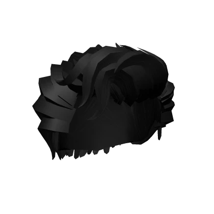 Roblox hair preview for Wavy Layered Flow Forma Hair Men BLACK