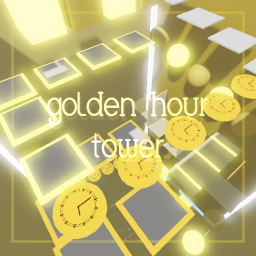 golden hour tower 🌩️