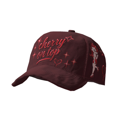 Gorra Junior H Sad Cherry Red💔🍒 Roblox item