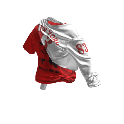 💜 Double Layered T shirt_White thumbnail