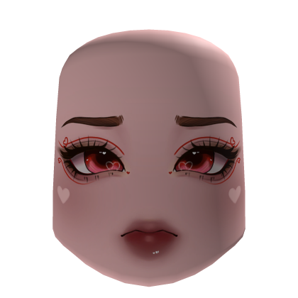 Valentines Day Heart Face Roblox item