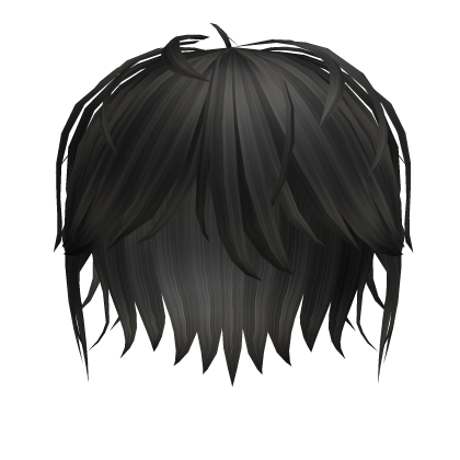 Black hair (mod cut)