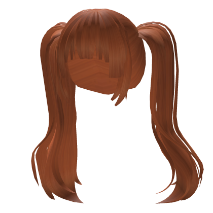Kawaii Anime High Twintails (Ginger) Roblox item